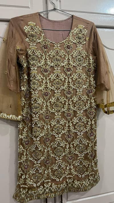 Three piece beautifully handmade dress