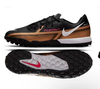 NikePhantom GT2 Academy TF 'Metallic Copper Black’