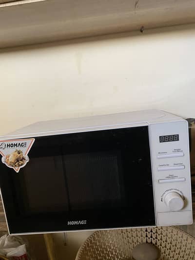 Microwave almost brand new