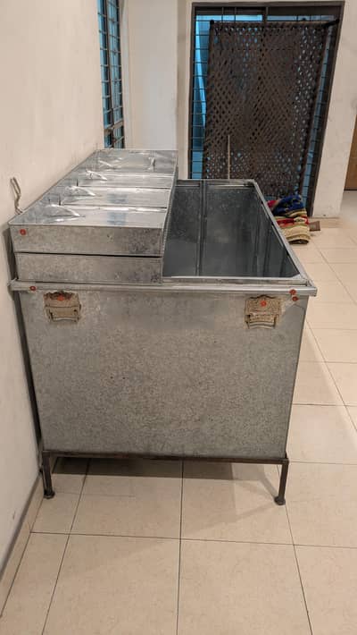 Iron Trunk with Stand