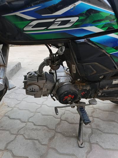 “Black 70cc CD 70 Style Bike – Good Condition