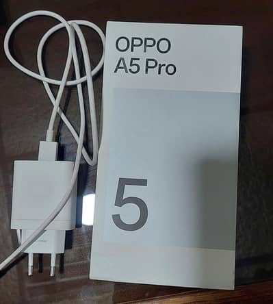 Oppo A5 pro new condition in warranty