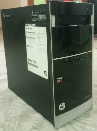 HP AMD A8 Quad Core | 16GB RAM | 128GB SSD + 250GB HDD | Smooth Perfo