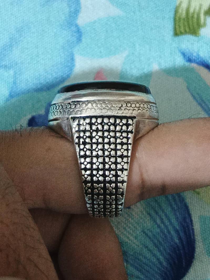 silver (Chandi) Ring Outclass design 0