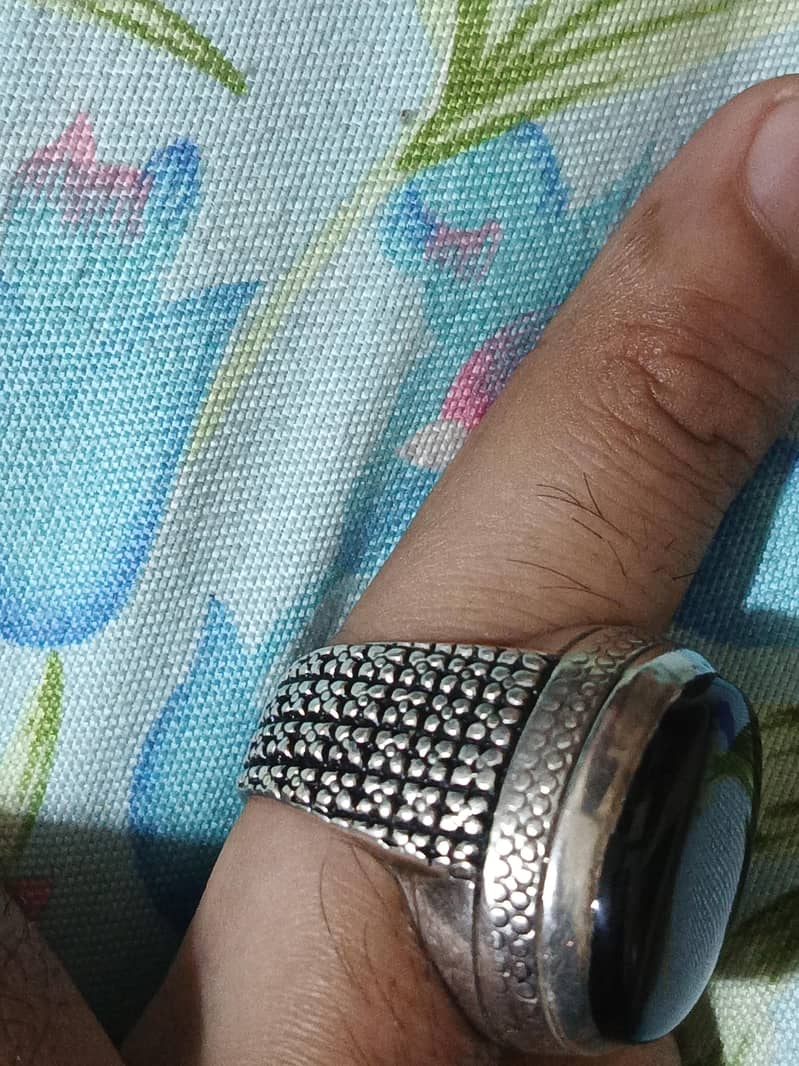 silver (Chandi) Ring Outclass design 2