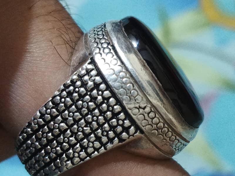 silver (Chandi) Ring Outclass design 3