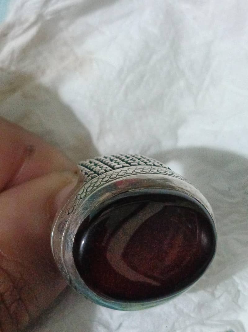 silver (Chandi) Ring Outclass design 5