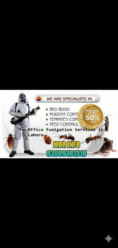 cockroach control/pest control/termite control/fumigation