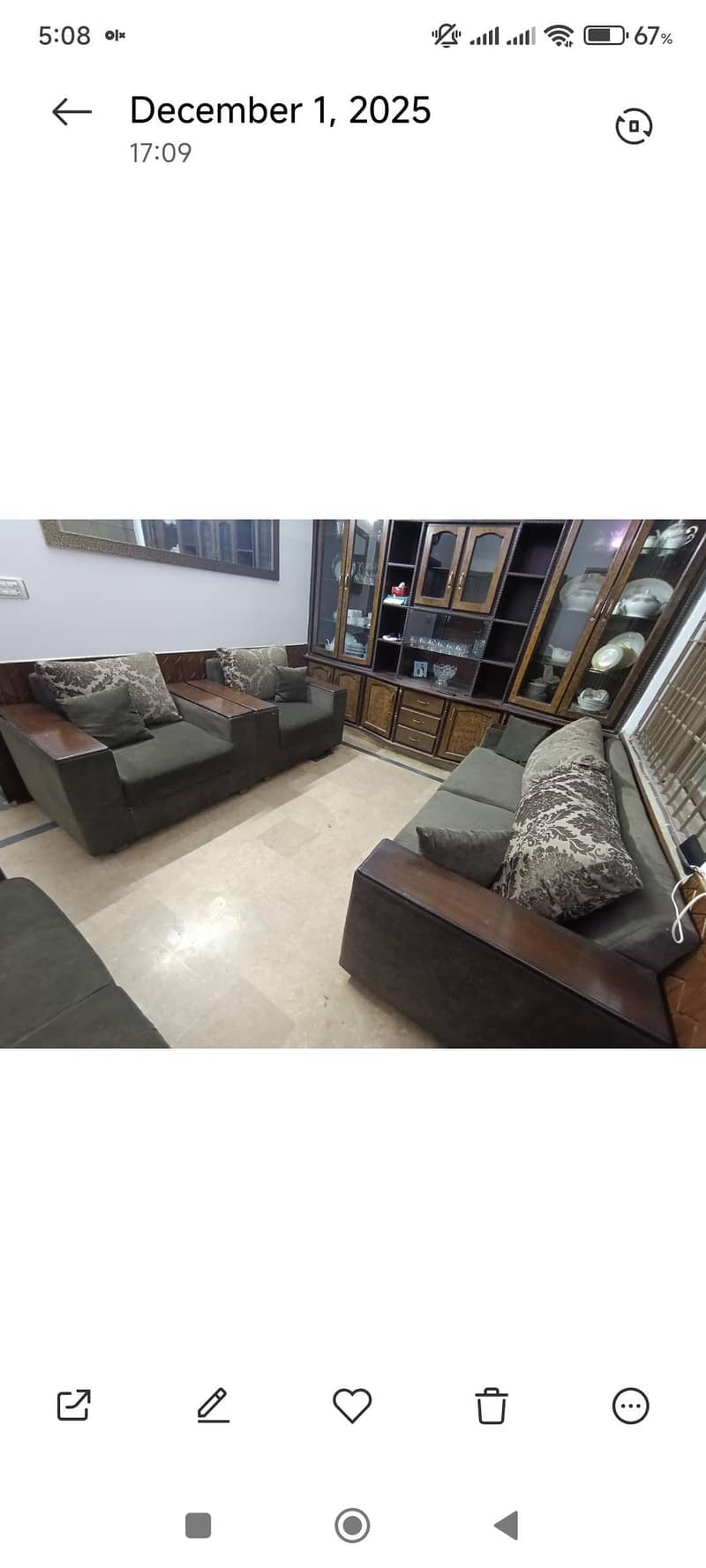 Sofas Set (Poison Grey) 9