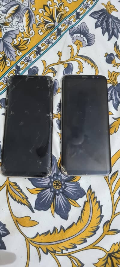 s8plus lcd working but tuch not work