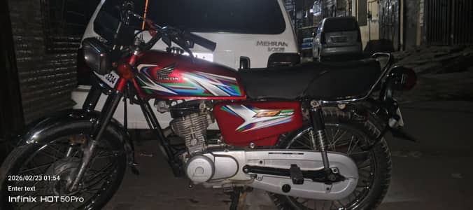 I am selling my Honda 125 good condition