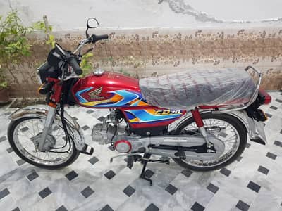 honda CD 70 new condition