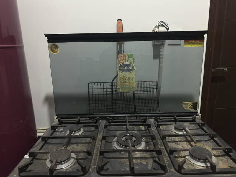 Cooking range 1