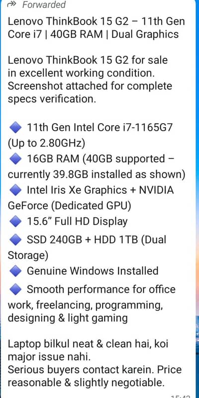 laptop for sale detail pic main di hui ha connect number 03088036578