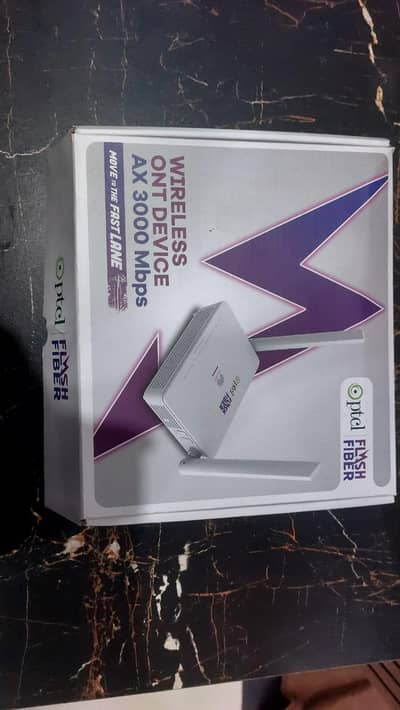 Flash Fiber Wireless ONT device AX 3000 Mbps