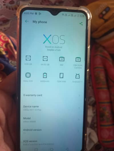 Infinix Hot 10 Play good condition 4/64