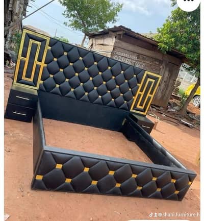 new bed set all things at room