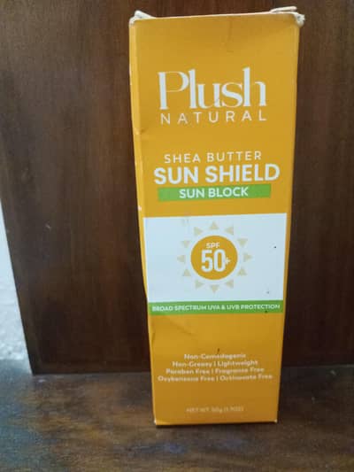 Plush Natural Sun Block
