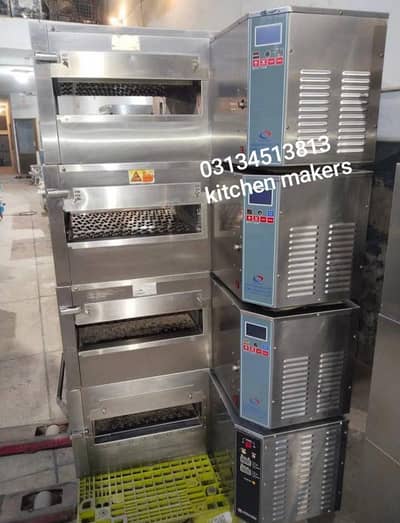conveyor belt ovens 18 to 32 inch belt dough mixer roller pizza table