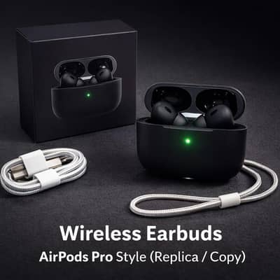Airpods Pro Style Wireless Earbuds Pop-Up Tone (Like New)