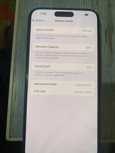 15 pro max Non pta  1 TB