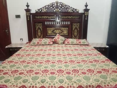 Double Bed wooden made