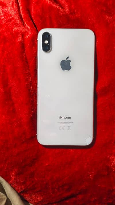 Iphone X Pta Approved White Color 03027677932