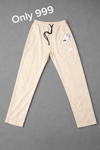 Jersey trouser in off white colour only in RS 999 premium quality