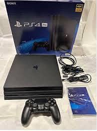 game PS4 pro 1 TB complete box 10/10