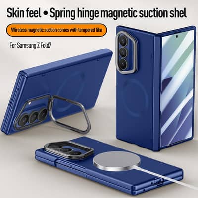 Samsung Galaxy Z Fold 7 Tempered Glass Wireless Charging Cover / Case