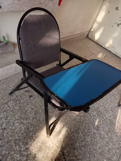 Student Chair - Folding Chairs with Attached Table - Good Condition