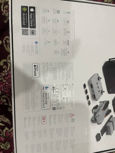dji drone Air 2 s 10/10 48cc 3 batteries full box