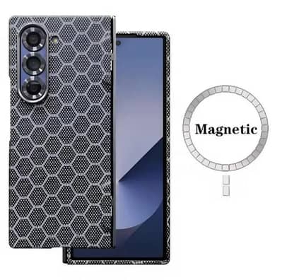 Samsung Fold 6 Case / Cover with Hinge Protection  & Wireless Charging