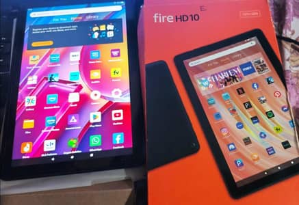Amazon Fire10 13th Generation Tablet 10/10 with boc and charger.