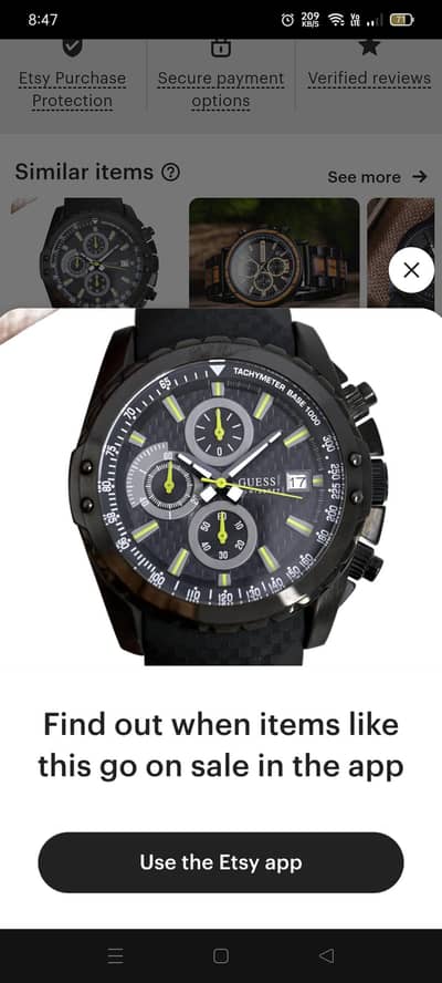 Brendend Guess watch