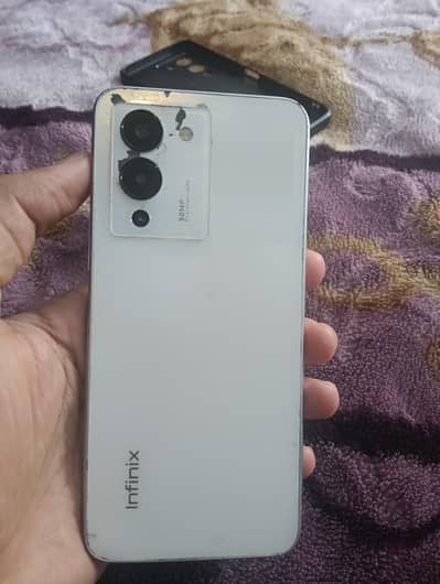 Infinix nite 12 g96-- panel changed break- finger print scanner damage