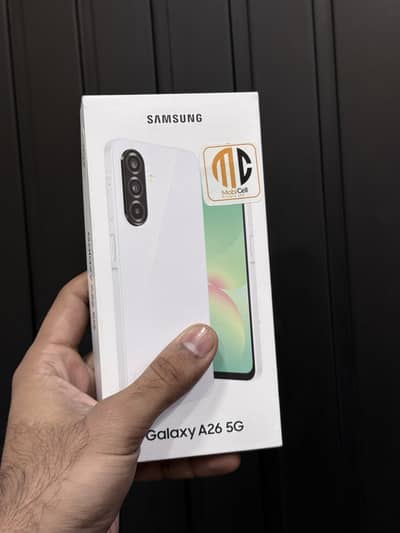 Samsung A26 5G Dual sim pta with complete box