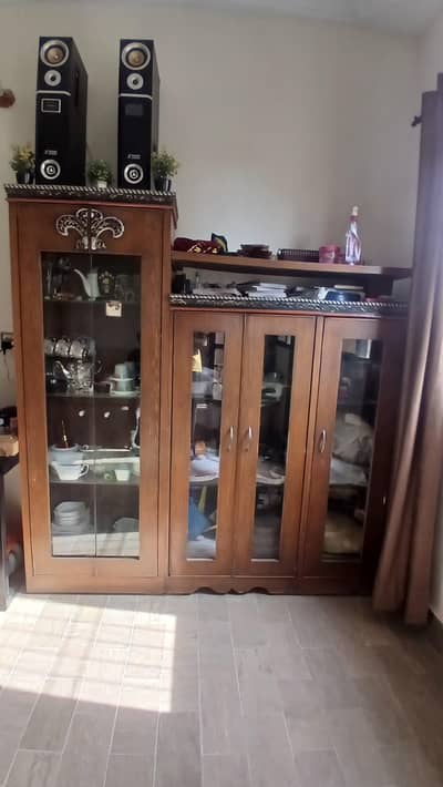 Used Three Door Showcase