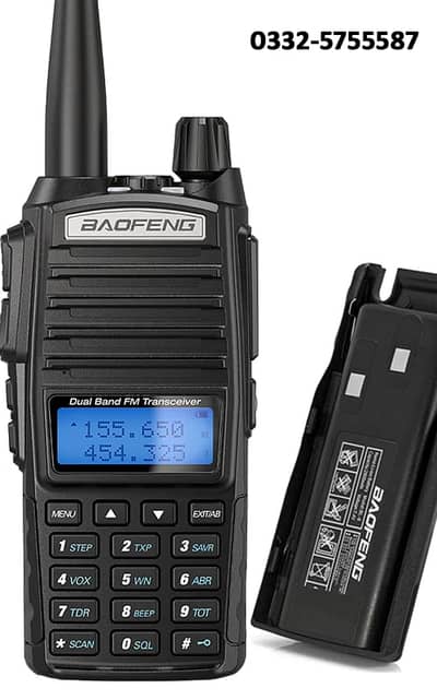 Baofeng UV-82 FM Transceiver, dual band dual channel walkie talkie 1pc