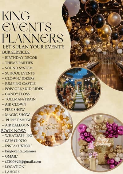 KING EVENT'S PLANNERS