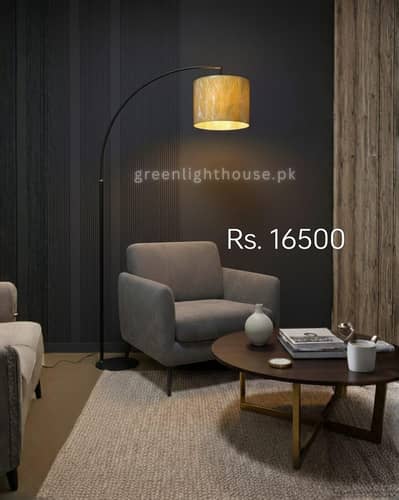 Modern Designer Floor Lamps –  Metal body