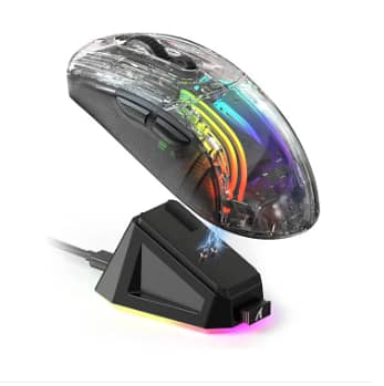 Attack Shark X2 Pro RGB Wireless Gaming Mouse with Charging Dock
