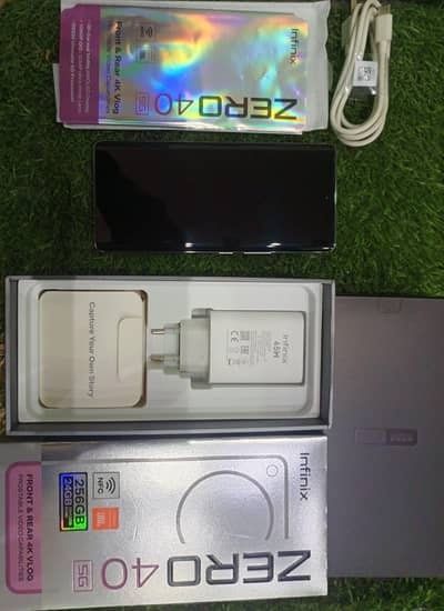 Infinix Zero 40 5G - 12/256GB - 1.3M Antutu Score - 1 Month Warranty