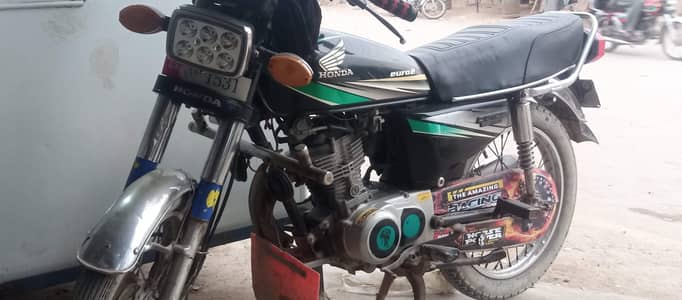 ہونڈا 125 سی سی 2013 ماڈل کاپی لیٹر کلیئر