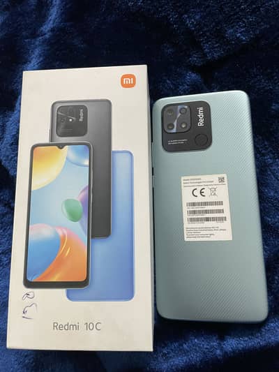 Redmi 10c (4/64) PTA approved With BOX