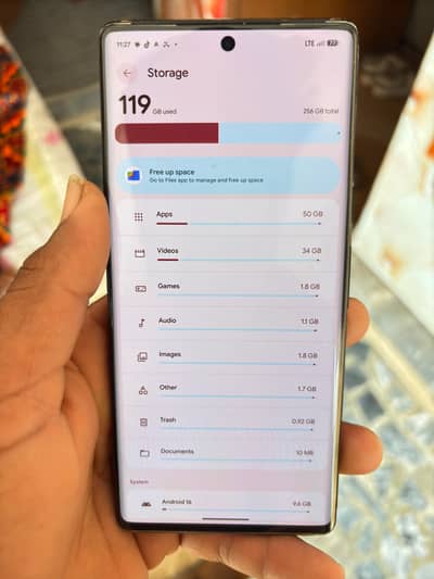 arjent sall google 6 pro official pta 2ul sim  12gb ram 256 gb room