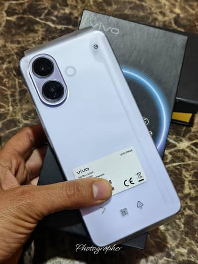 Vivo v60 lite 5G blue  color 12gb256gb full box full warranty