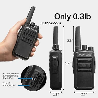 Baofeng BF-V12D Digital Analog Walkie Talkie Long Range 16CH Radios