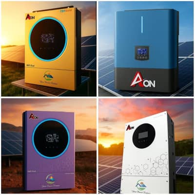 solars + inverters+ batteries