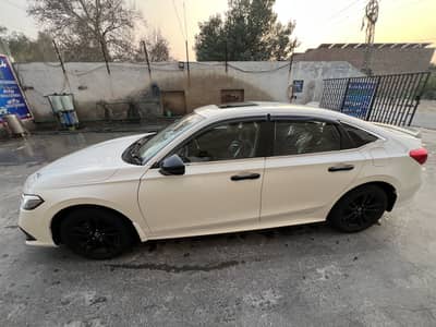 honda civic 2024 white oriel brand new condition